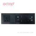 Panel de interruptores de control ACTOP para hotel
